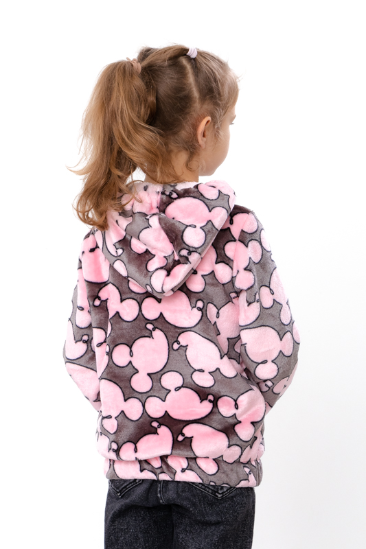 Джемпер для дівчинки (на блискавці)